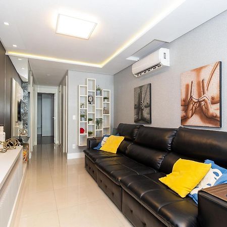 Varandas Do Atlantico 101A - Excelente Apartamento Em Condominio De Luxo A Beira Mar - Piscina Climatizada - Academia - 邦比尼亚斯 外观 照片