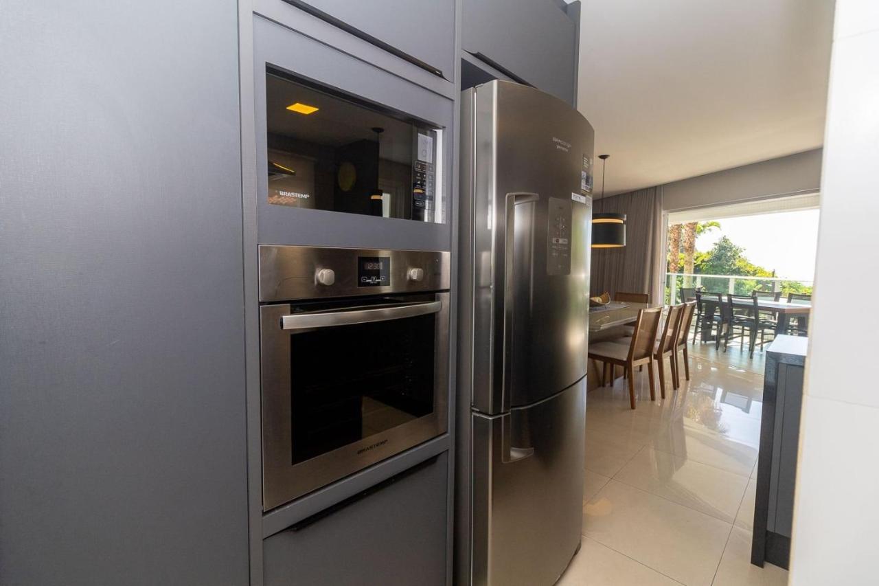 Varandas Do Atlantico 101A - Excelente Apartamento Em Condominio De Luxo A Beira Mar - Piscina Climatizada - Academia - 邦比尼亚斯 外观 照片