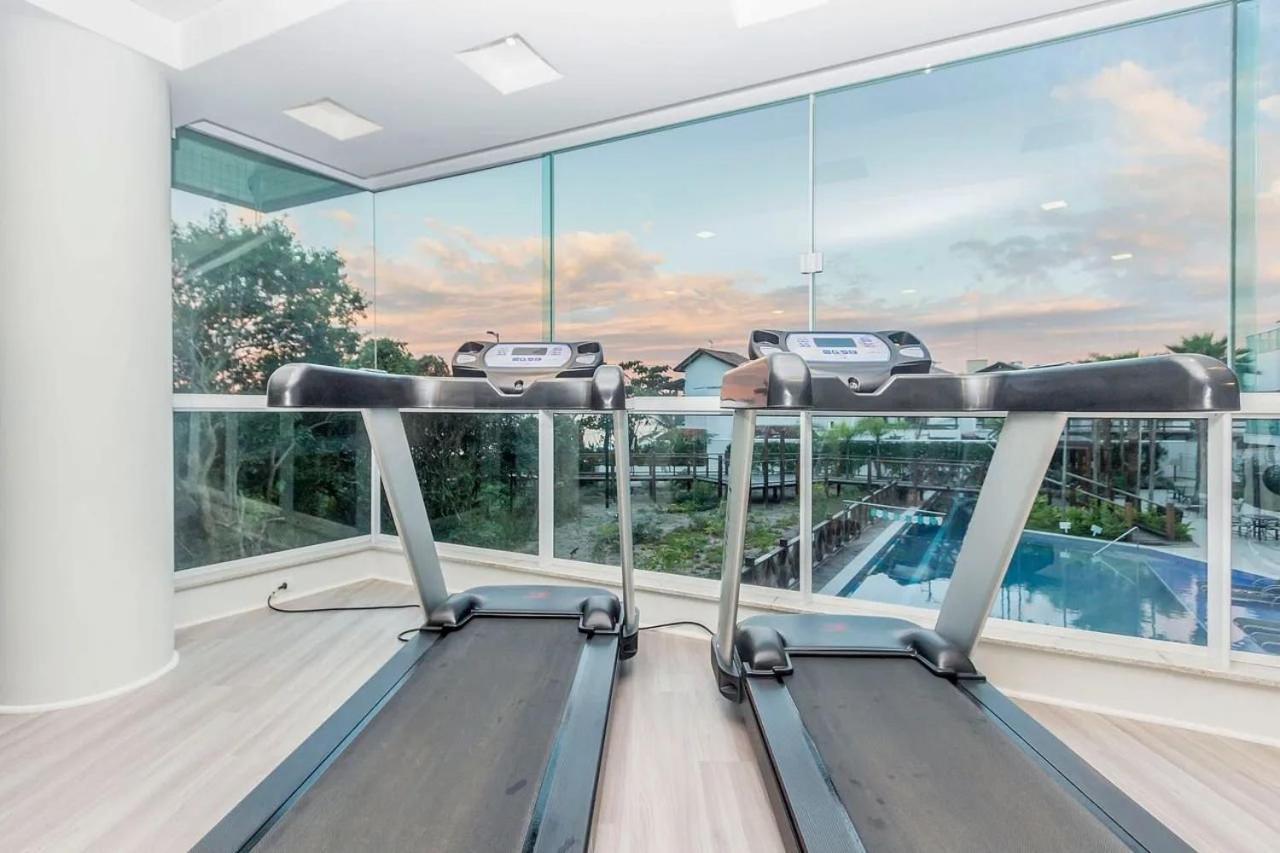 Varandas Do Atlantico 101A - Excelente Apartamento Em Condominio De Luxo A Beira Mar - Piscina Climatizada - Academia - 邦比尼亚斯 外观 照片