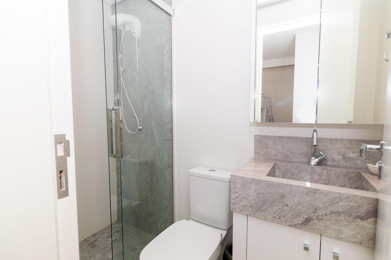 Varandas Do Atlantico 101A - Excelente Apartamento Em Condominio De Luxo A Beira Mar - Piscina Climatizada - Academia - 邦比尼亚斯 外观 照片