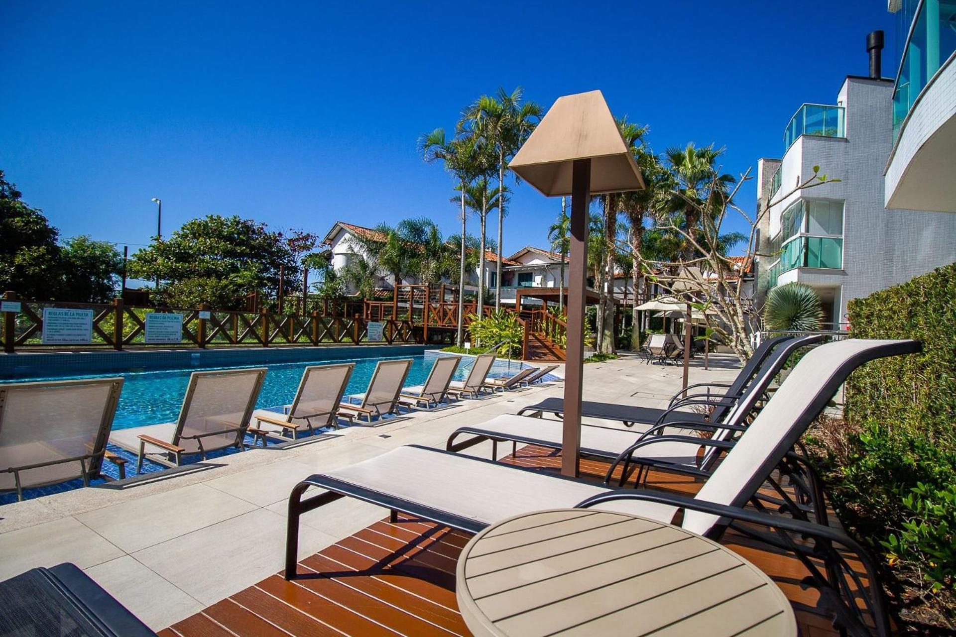 Varandas Do Atlantico 101A - Excelente Apartamento Em Condominio De Luxo A Beira Mar - Piscina Climatizada - Academia - 邦比尼亚斯 外观 照片