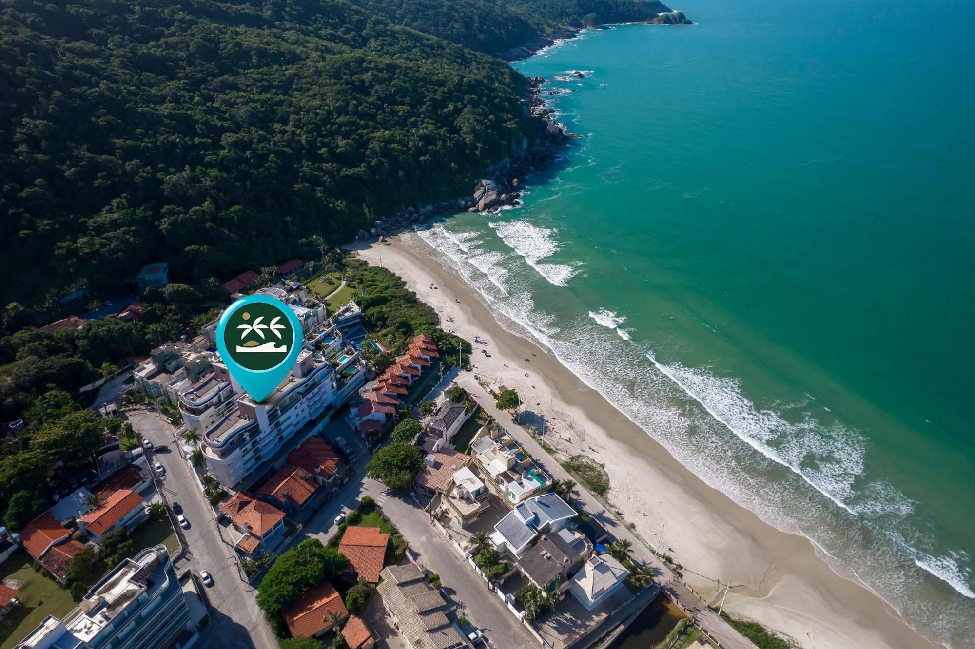 Varandas Do Atlantico 101A - Excelente Apartamento Em Condominio De Luxo A Beira Mar - Piscina Climatizada - Academia - 邦比尼亚斯 外观 照片